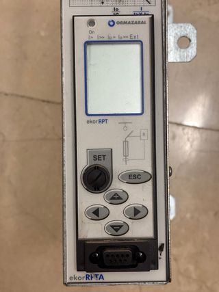 Relé de protección ekör RPTA Olmazabal