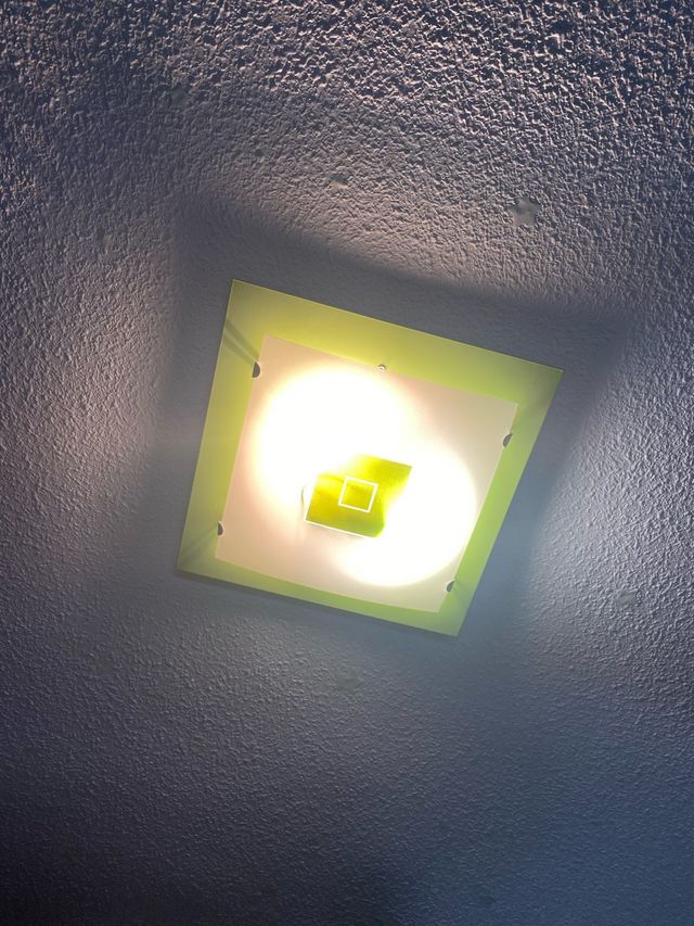 Lámpara techo verde - Moderna