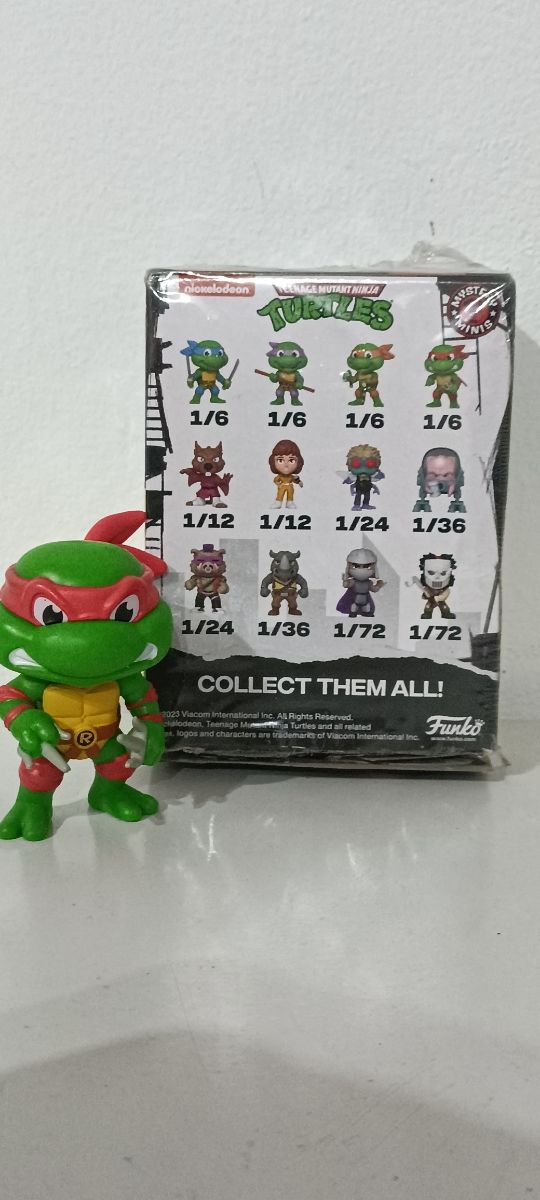 Funko Mystery Minis Turtles Raphael & Michelangelo