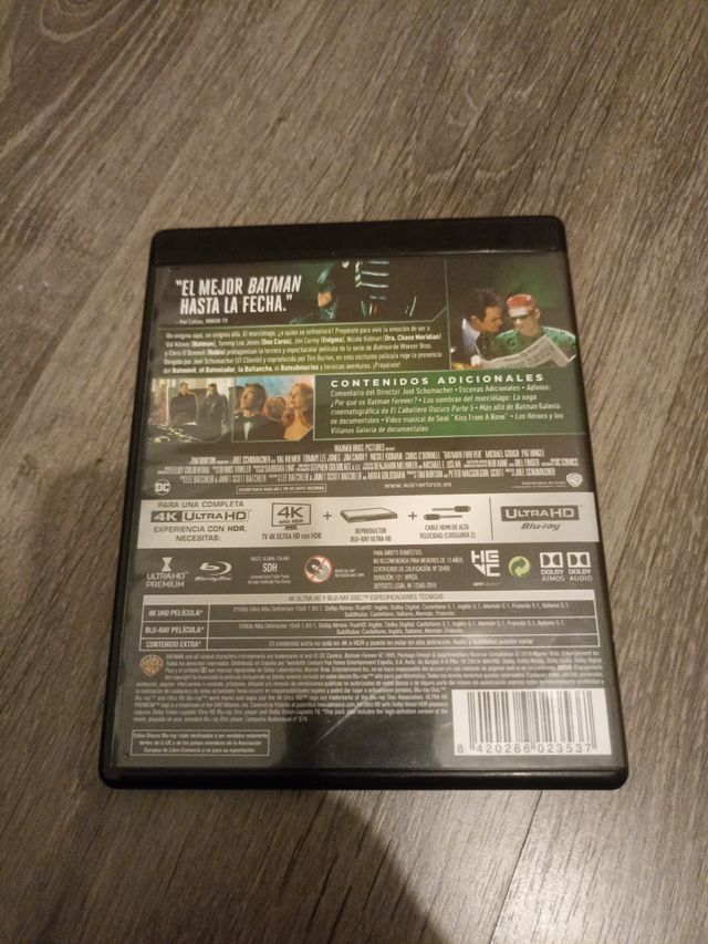 Batman Forever 4K UHD Blu-ray