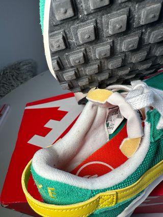 Zapatillas Nike Waffle Debut - Verde Amarillo