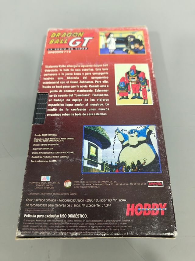 VHS Dragon Ball GT Episodio 4