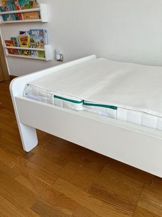 Cama infantil IKEA SlÄKT blanca