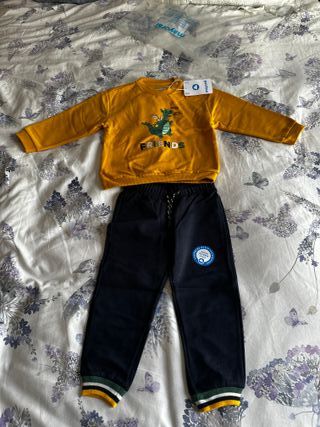 Conjunto bebé niño - Sudadera y pantalón