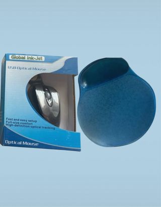 Mouse ottico Global Ink-Jet + tappetino