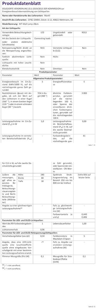 Lámpara pared madera giratoria 360º