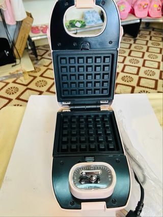 Sandwichera, Gofrera y Prensa para Paninis 3 en 1