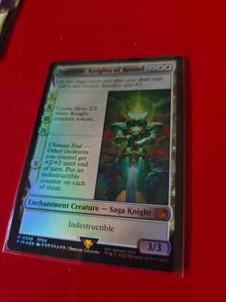 MTG Knights of Round - Carta foil
