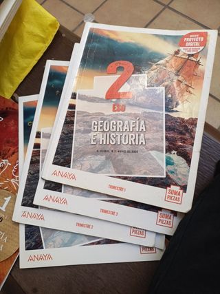 Geografía historia segundo de la ESO