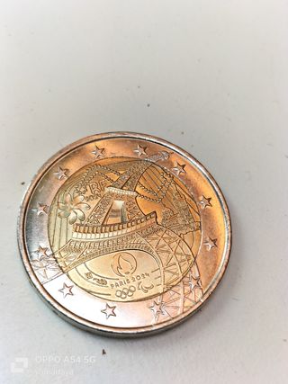 Moneda 2€ Paris 2024