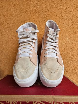 Vans Sk8-Hi Tapered Block Peach Plataform