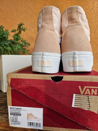 Vans Sk8-Hi Tapered Block Peach Plataform