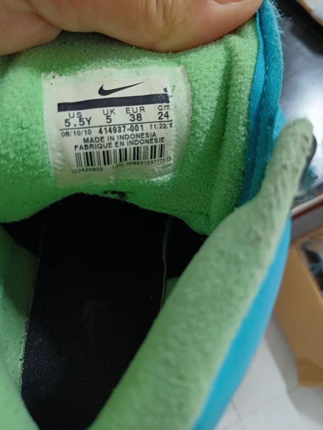 Nike Scarpe Uomo 38 - Turchese