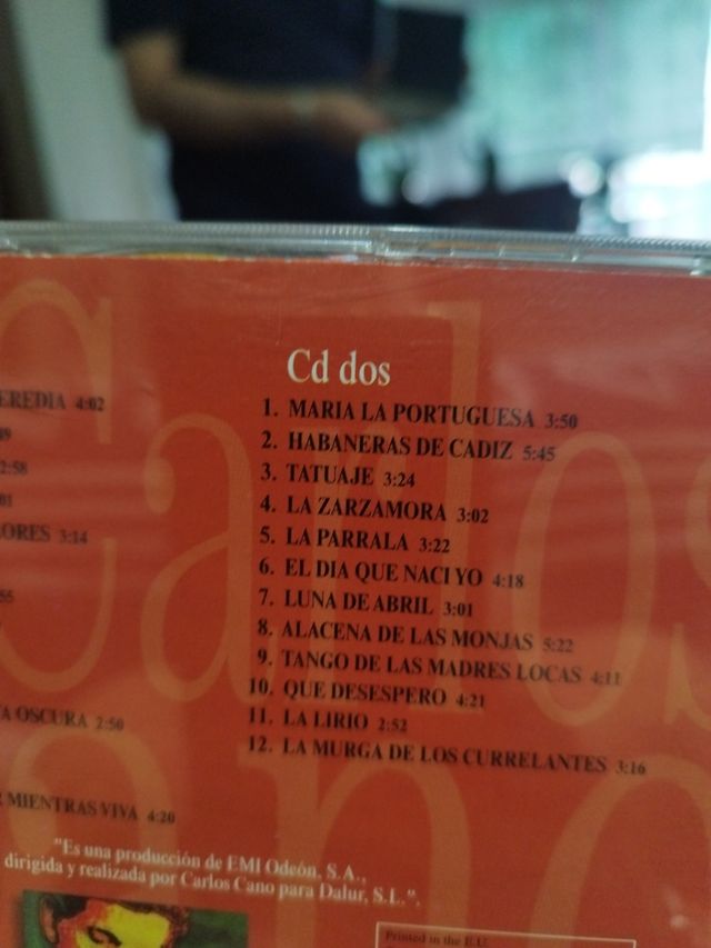 CD DOBLE Carlos Cano - Historia de la Copla