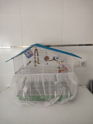 Jaula periquitos grande