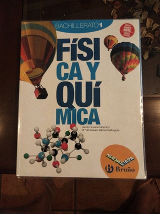 Física y Química 1 Bachillerato Nueva etapa Bruño