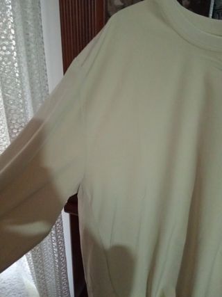 Vestido Zara beige