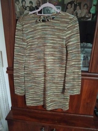 Vestido multicolor rayas