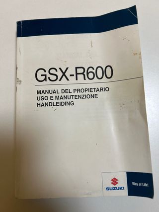 Manuales Suzuki GSX-R600 L1