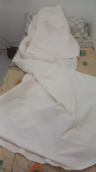 Vestido novia blanco (sin velo)