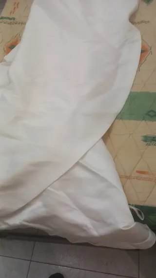 Vestido novia blanco (sin velo)