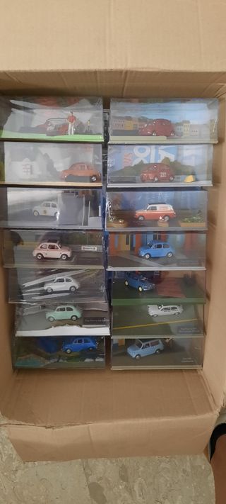 22 Fiat 500 miniature + fascicoli