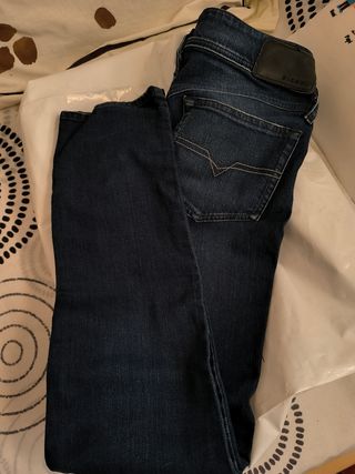 Vaqueros Diesel azules