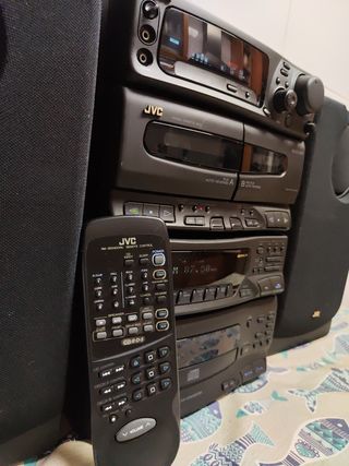 Minicadena JVC MX-S600R con mando