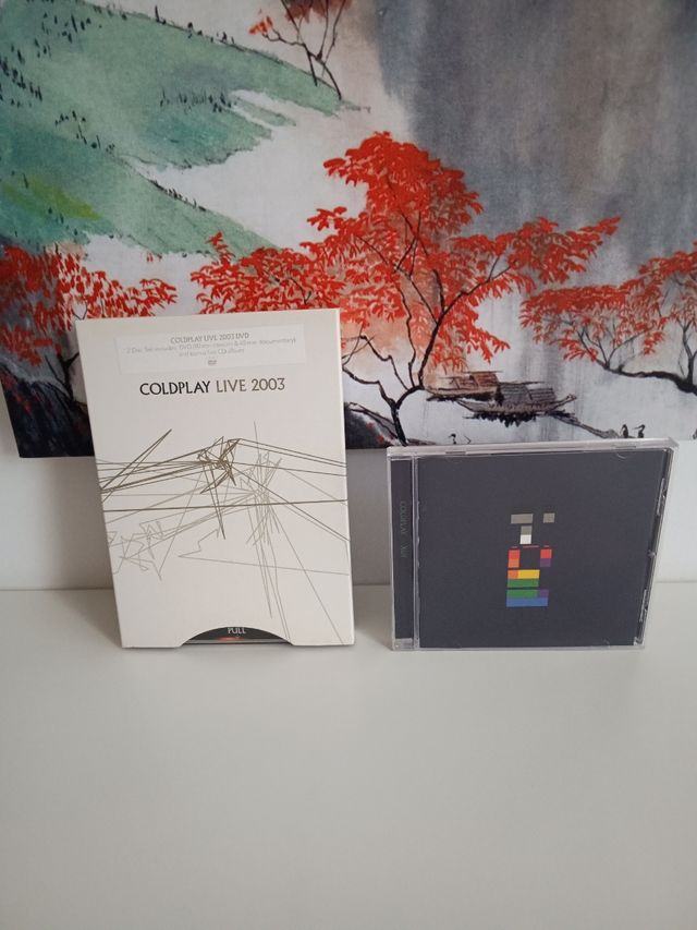 DVD Coldplay Live 2003 y álbum X&Y