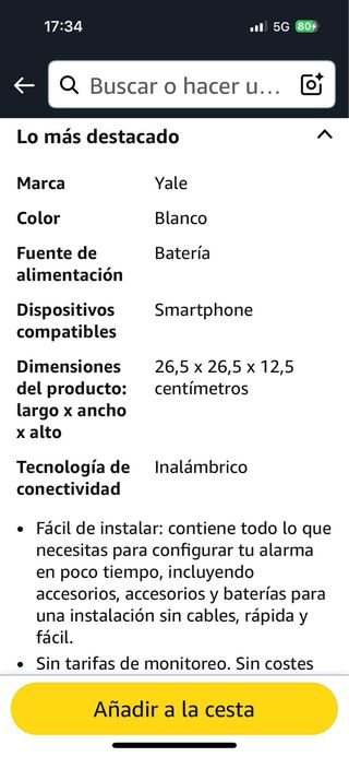 Yale HSA Essentials - Kit de alarma