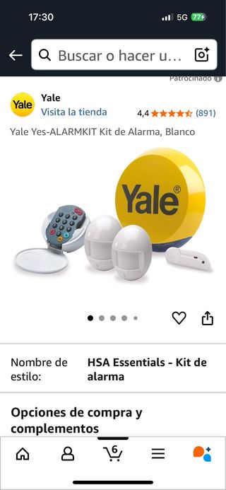 Yale HSA Essentials - Kit de alarma