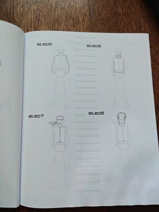 DIBUJAR NARUTO y Sus Personajes-Guía Paso a Pas...