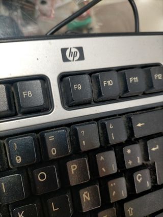 Teclado HP - Negro y Plata