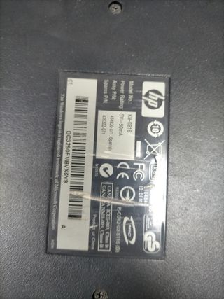 Teclado HP - Negro y Plata