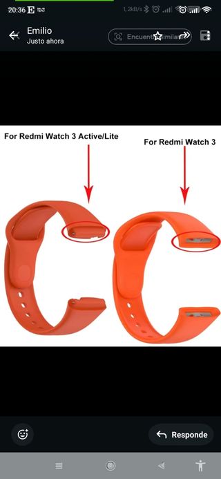 Correas Xiaomi Redmi Watch 3 - 3 unidades