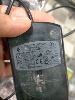 Ratón Logitech Óptico Premium