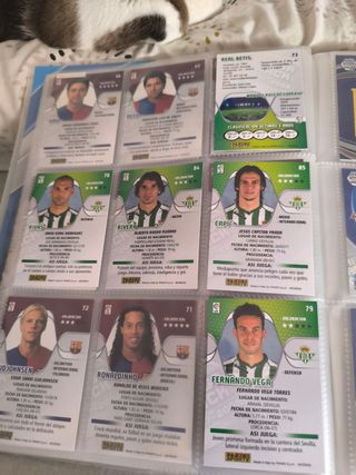 Cromos Betis 07-08: Álbum de cromos
