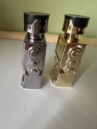 Bottiglie di colonia vuote Robot Homme J
