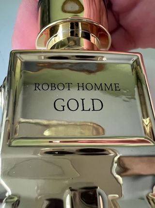 Bottiglie di colonia vuote Robot Homme J