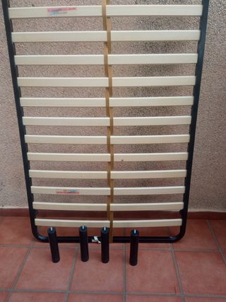 Somier metálico con patas