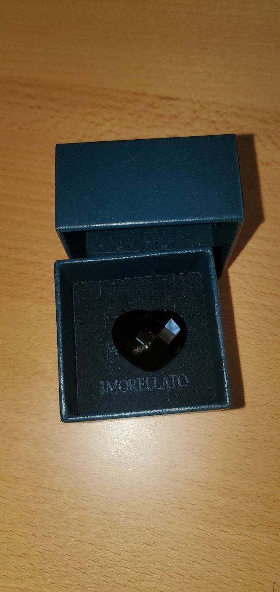 Anello Morellato cuore nero