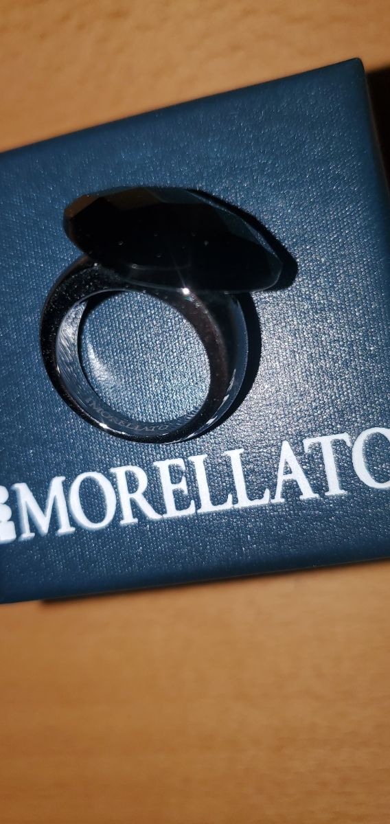 Anello Morellato cuore nero