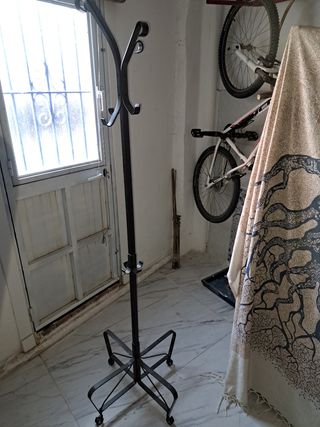 Perchero metal negro - Estilo moderno