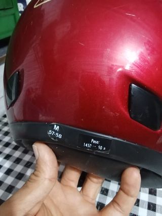 Casco NZI rojo