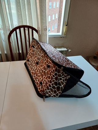 Transportín mascotas - marrón beige