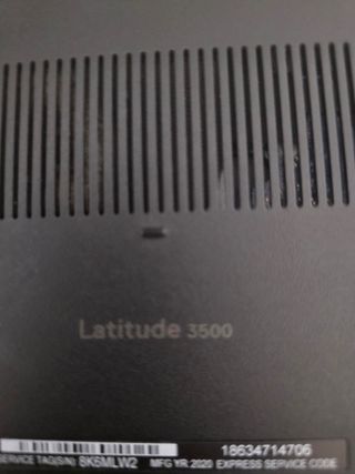 Portátil Dell Latitude 3500 – i3 | 8GB RAM | 256GB