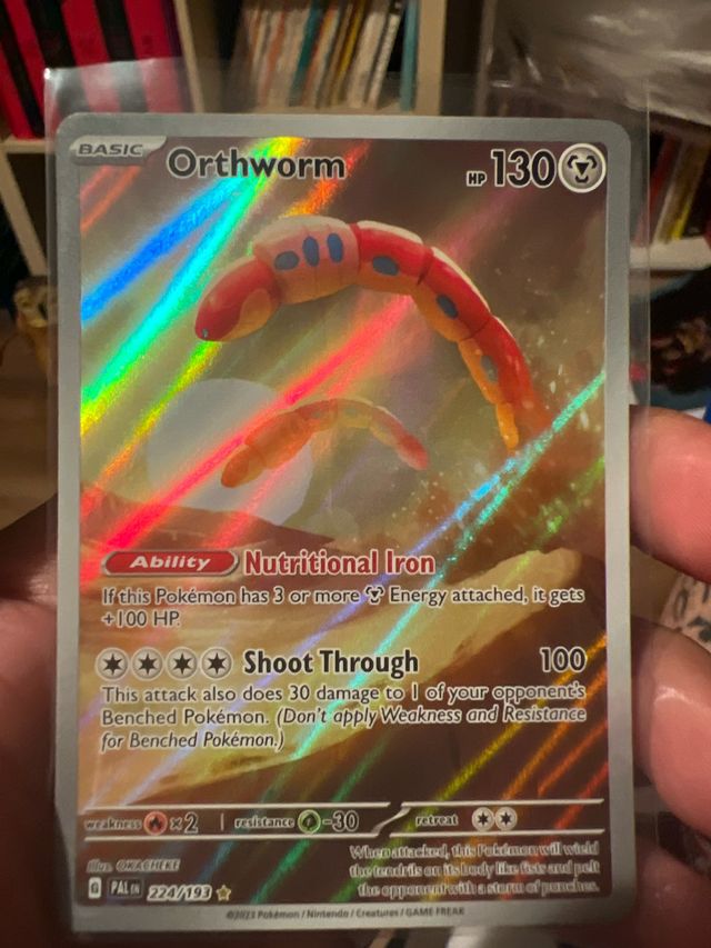 Orthworm 224/193 Pokémon Carta