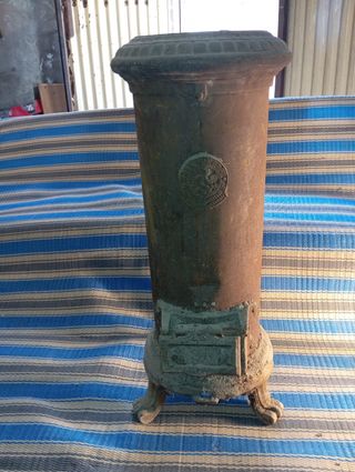 Estufa leña antigua