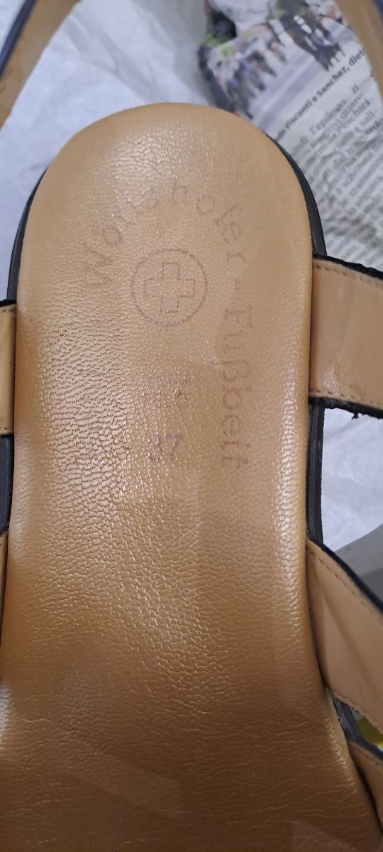 Sandalo Worishufers blu 39