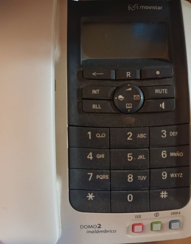 Telefono fisso Movistar vintage